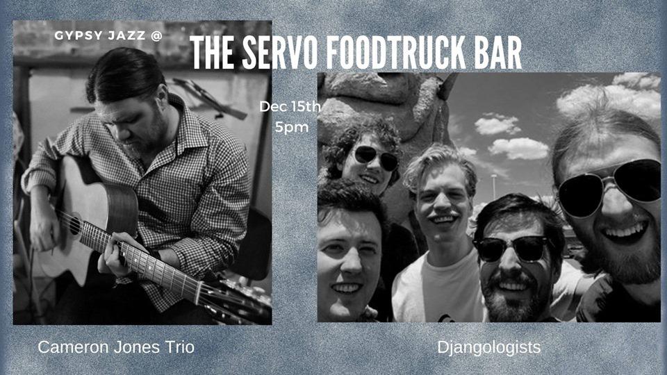 The Djangologists + The Cameron Jones Trio – SERVO